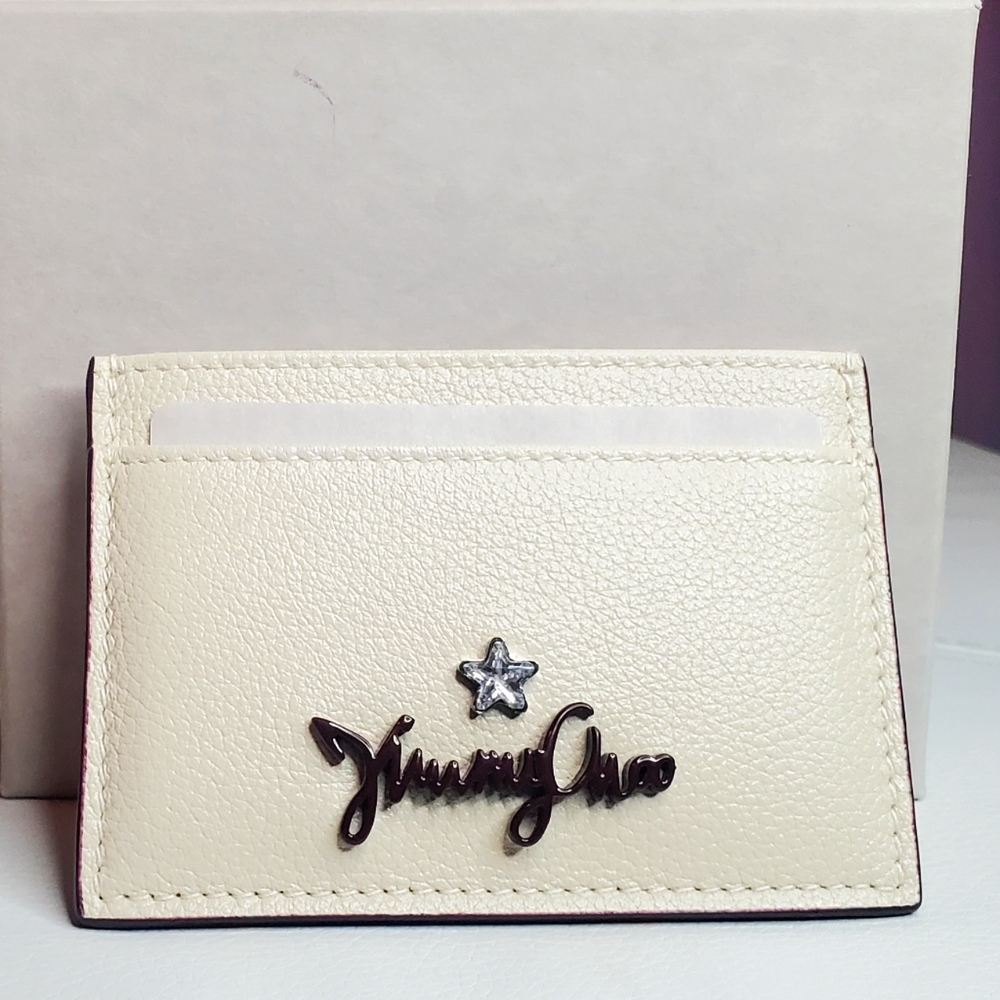 Jimmy Choo card holder new with star